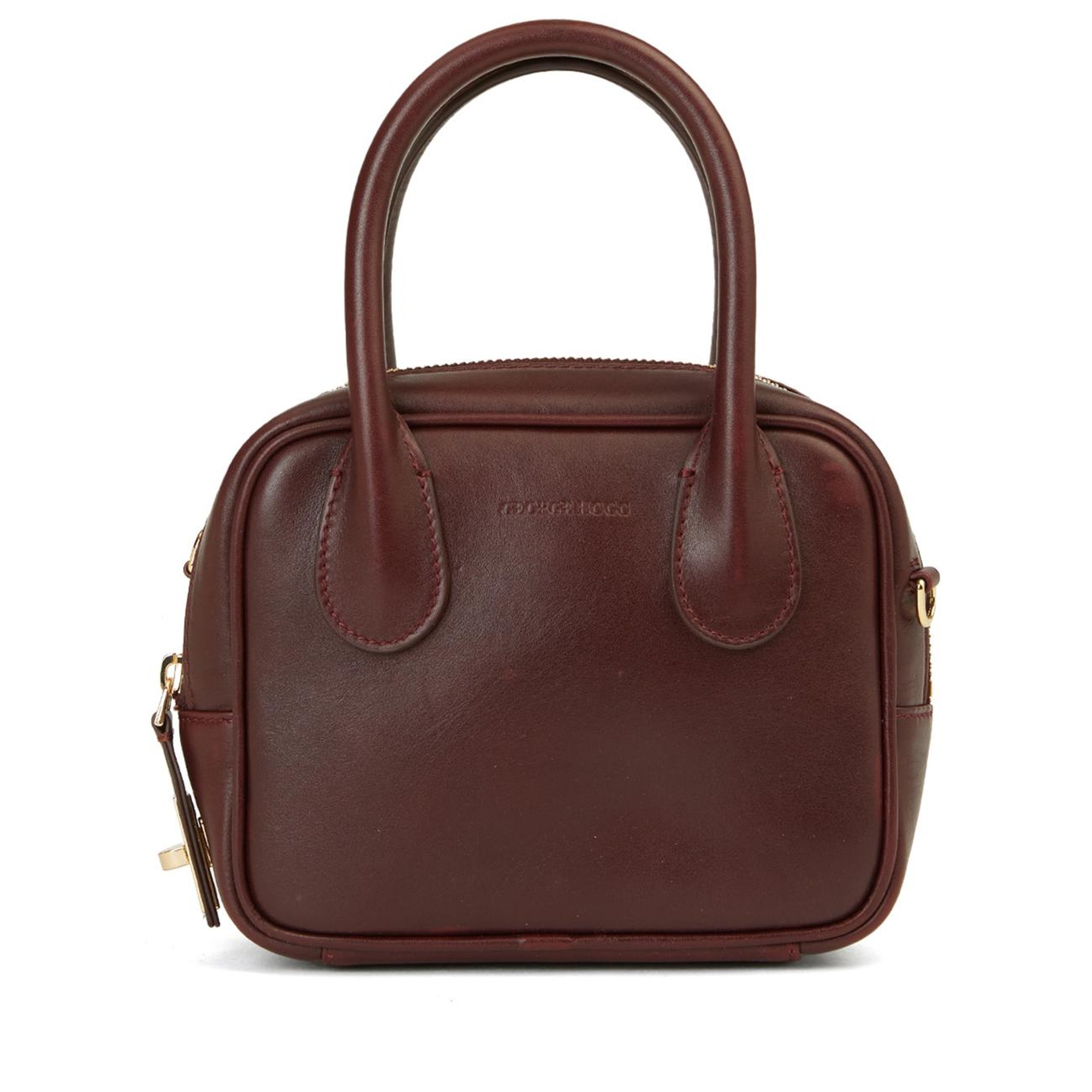 George Hogg Kadın Bordo Deri Postacı Çantası