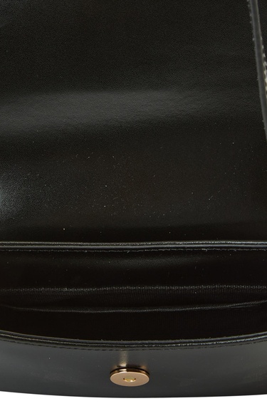  George Hogg Kadın Siyah Deri Postacı Çanta
