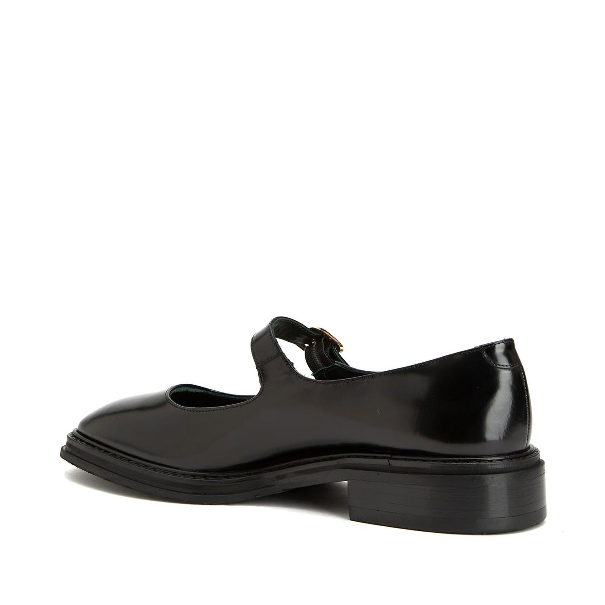 George Hogg Kadın Siyah Deri Babet