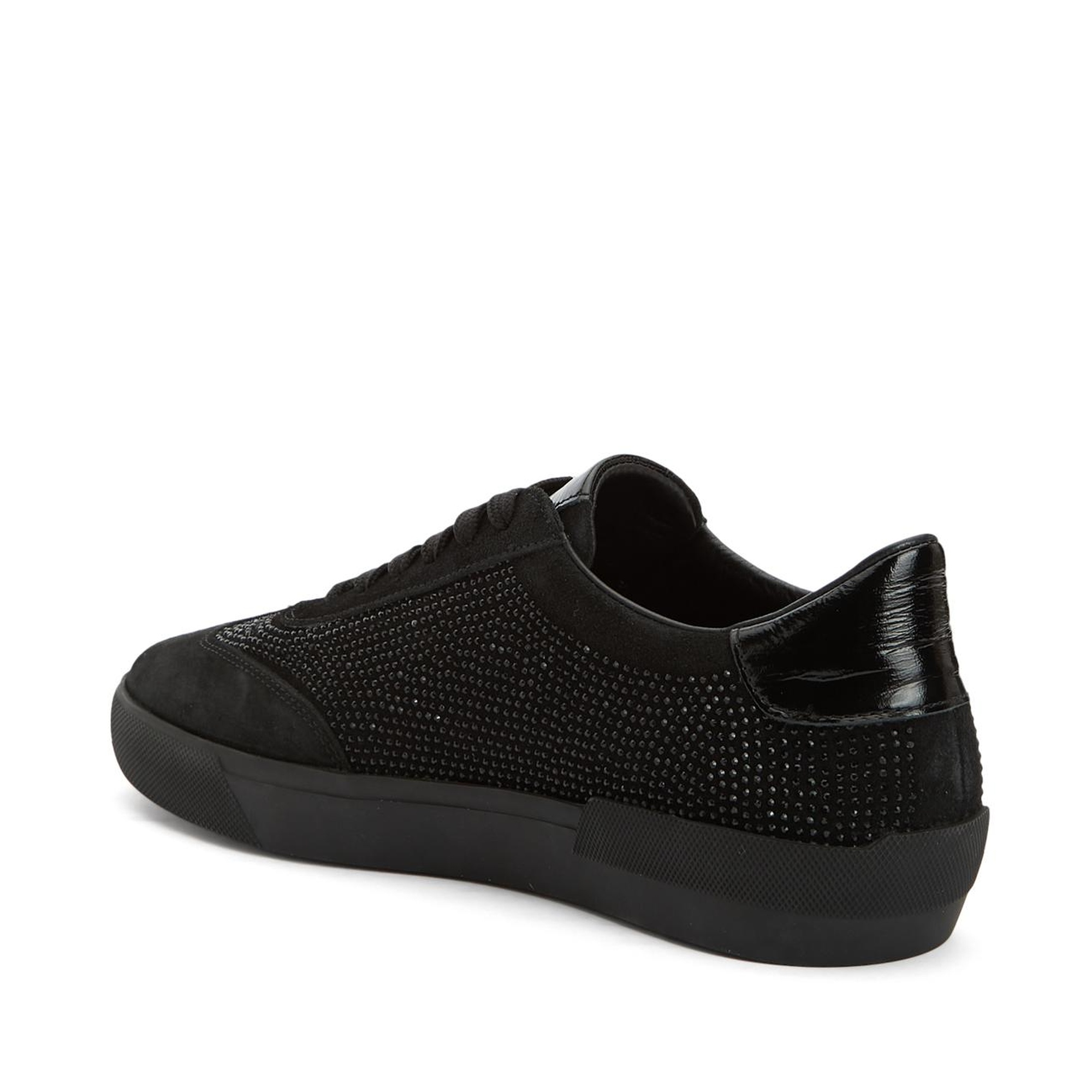 Divarese Kadın Siyah Süet Sneaker