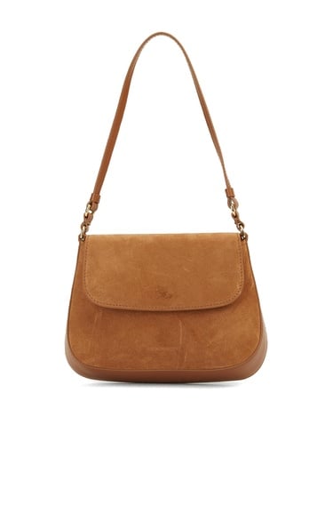  George Hogg Kadın Taba Deri Postacı Çanta