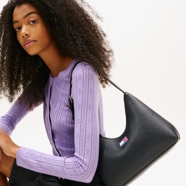  Tommy Hilfiger Must Kadın Siyah El Çantası