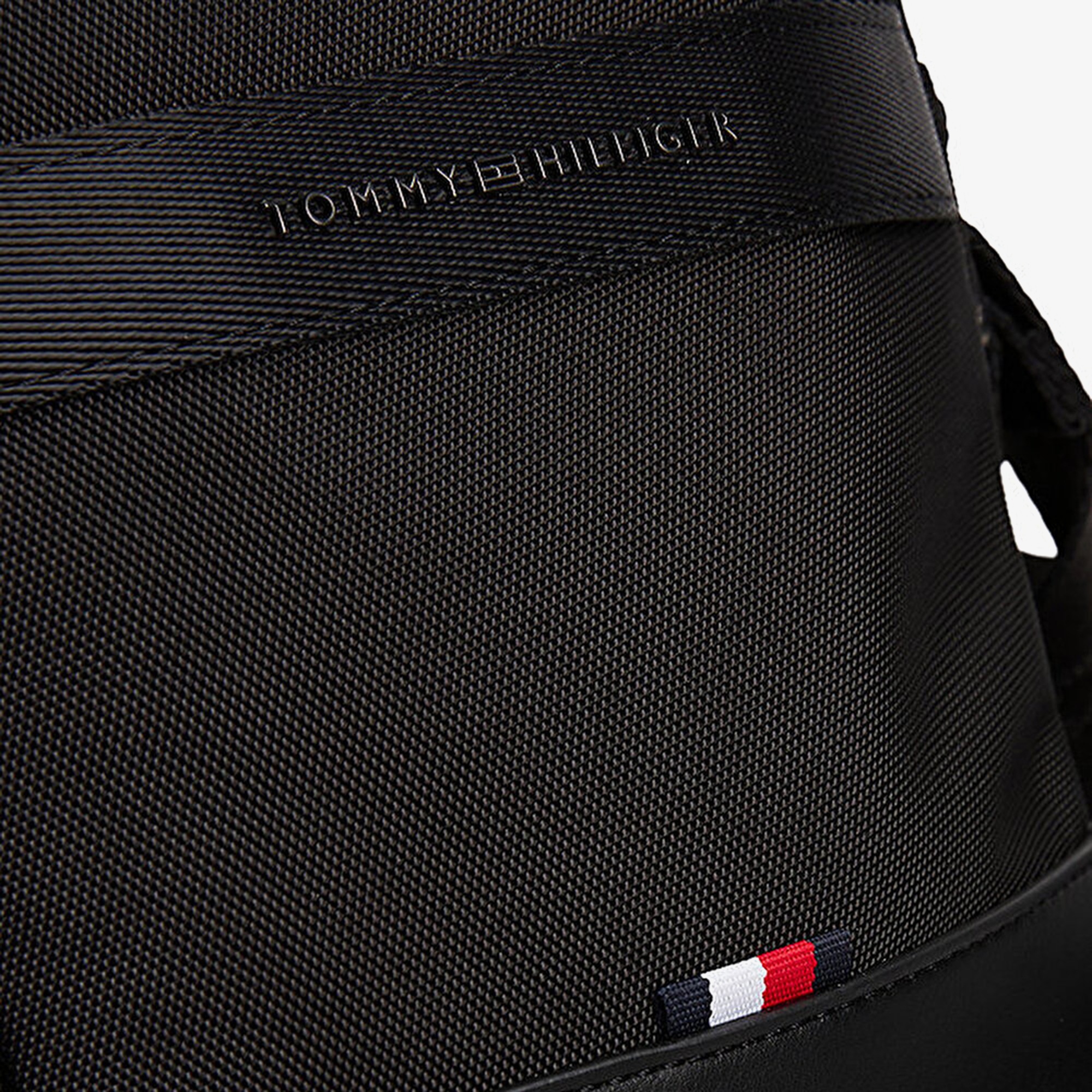 Tommy Hilfiger Nylon Travel Mini Reporter Erkek Siyah El Çantası