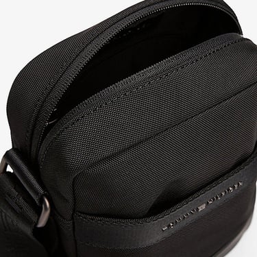  Tommy Hilfiger Nylon Travel Mini Reporter Erkek Siyah El Çantası