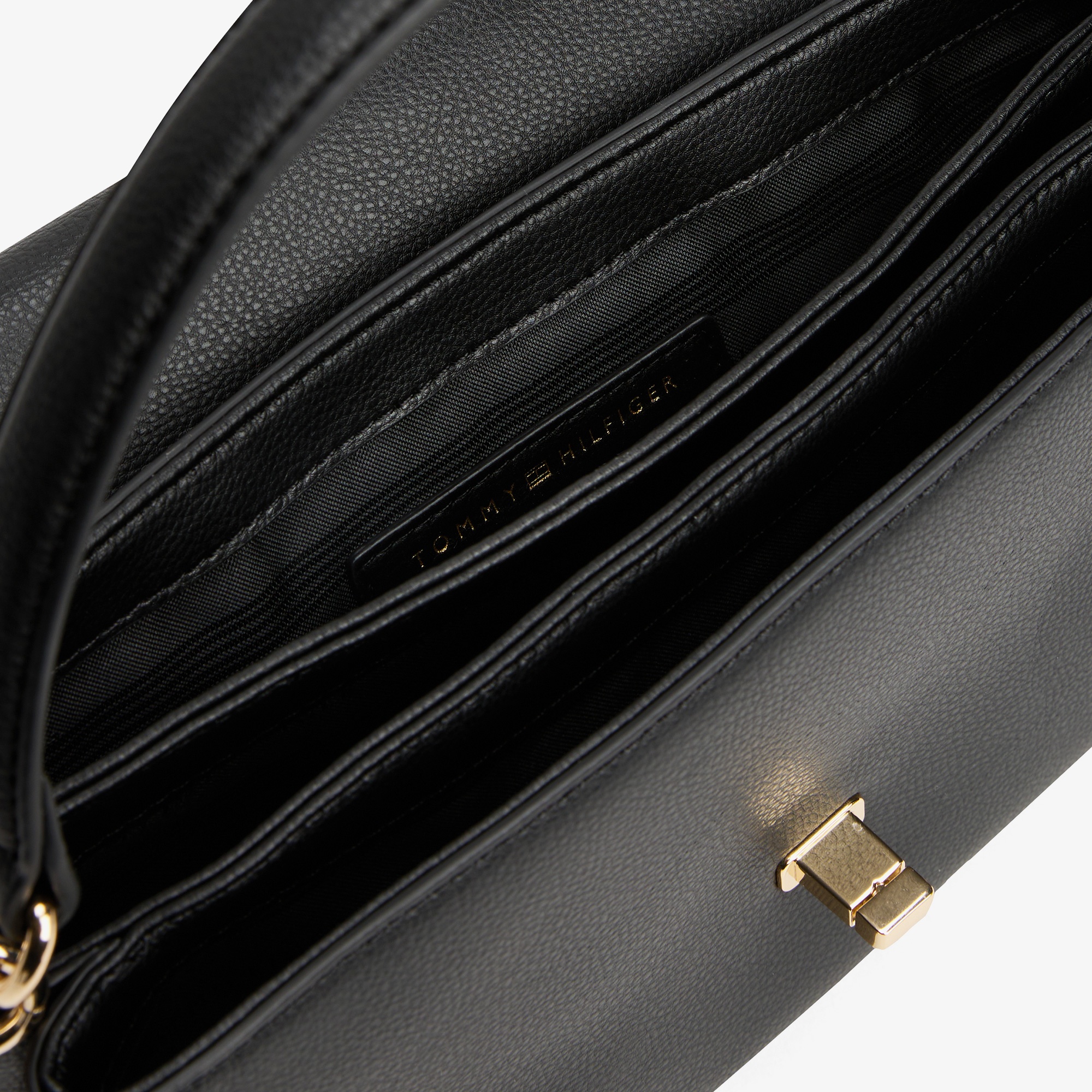 Tommy Hilfiger Modern Kadın Siyah El Çantası