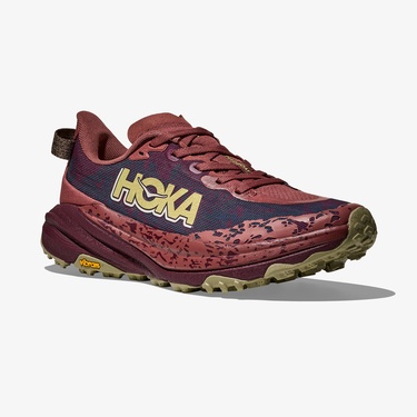  Hoka Speedgoat 6 Kadın Bordo Koşu Ayakkabısı
