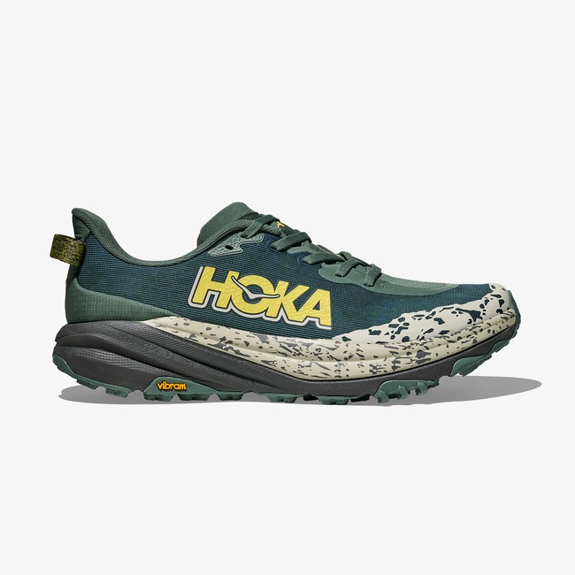  Hoka Speedgoat 6 Erkek Yeşil Koşu Ayakkabısı