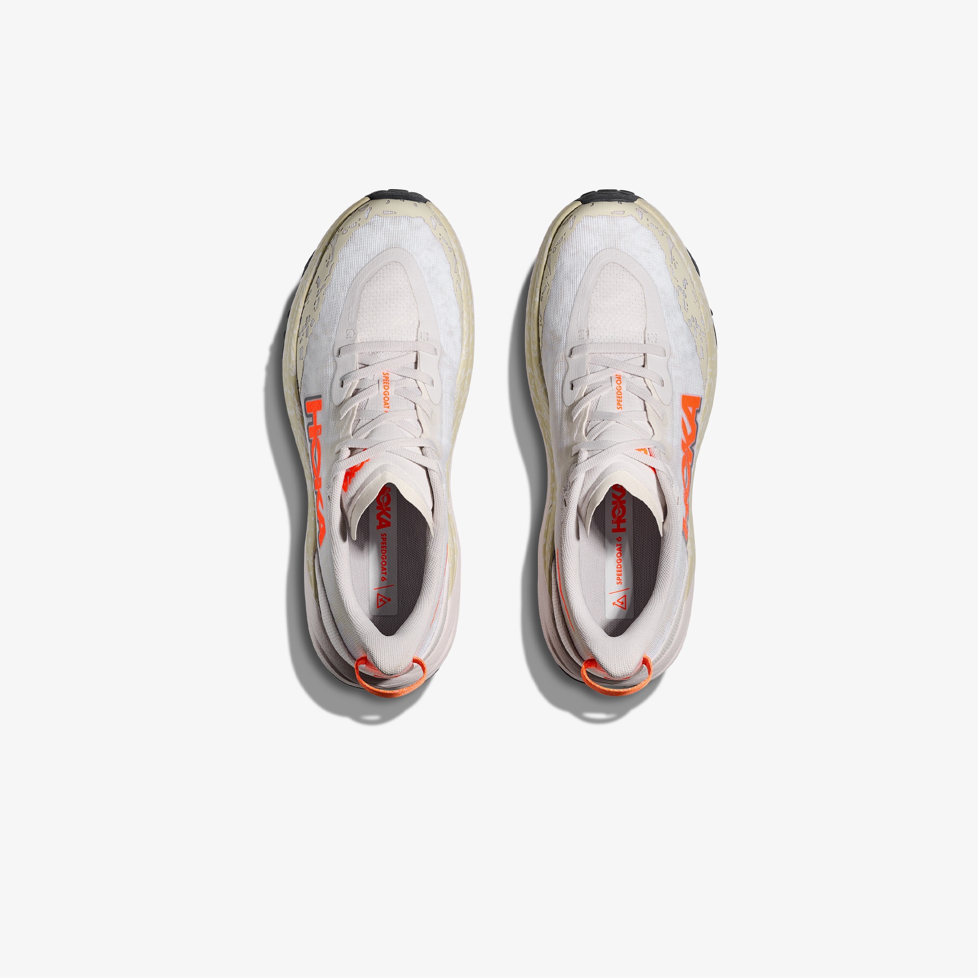 Hoka Speedgoat 6 Erkek Beyaz Koşu Ayakkabısı