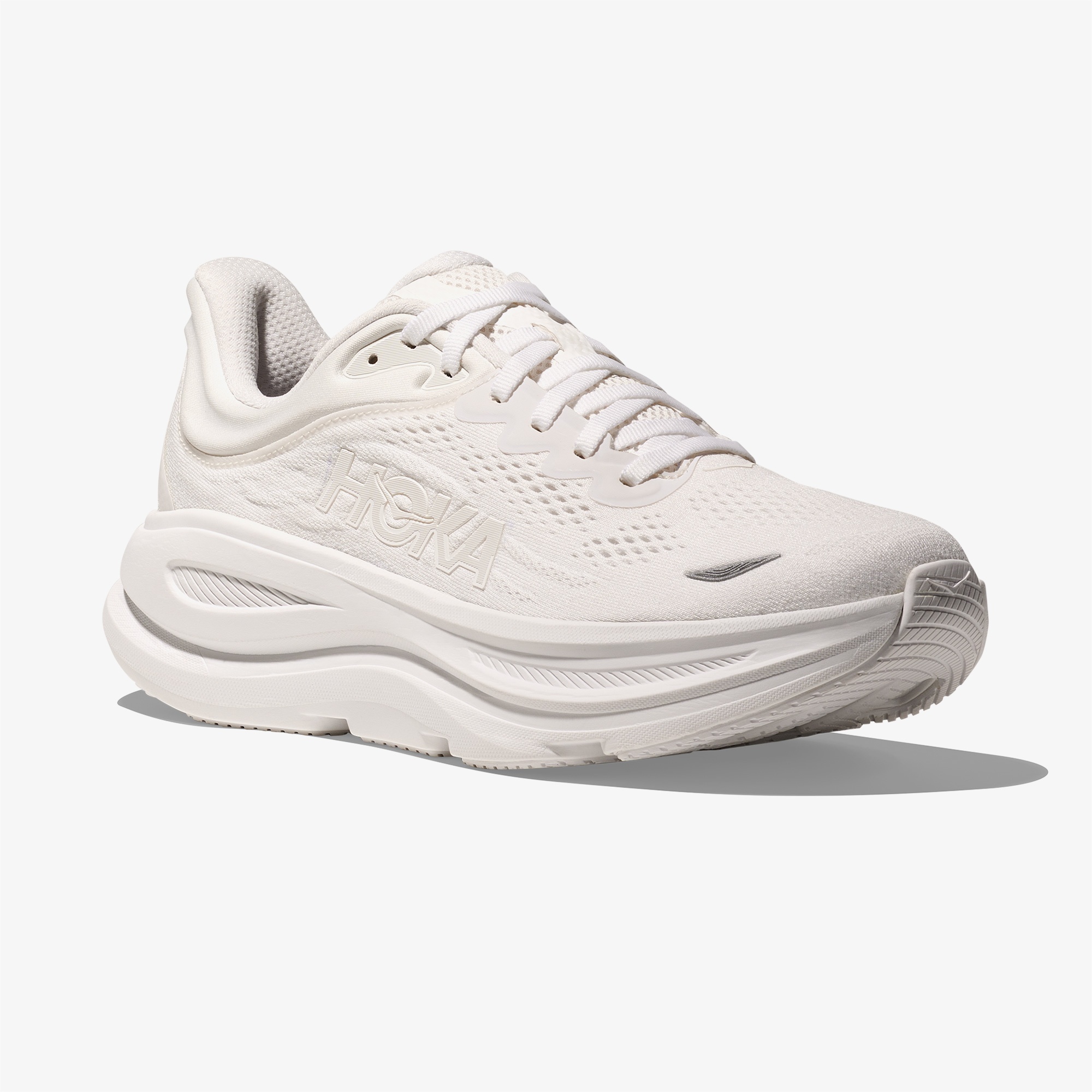 Hoka One Bondi 9 Erkek Beyaz Koşu Ayakkabısı