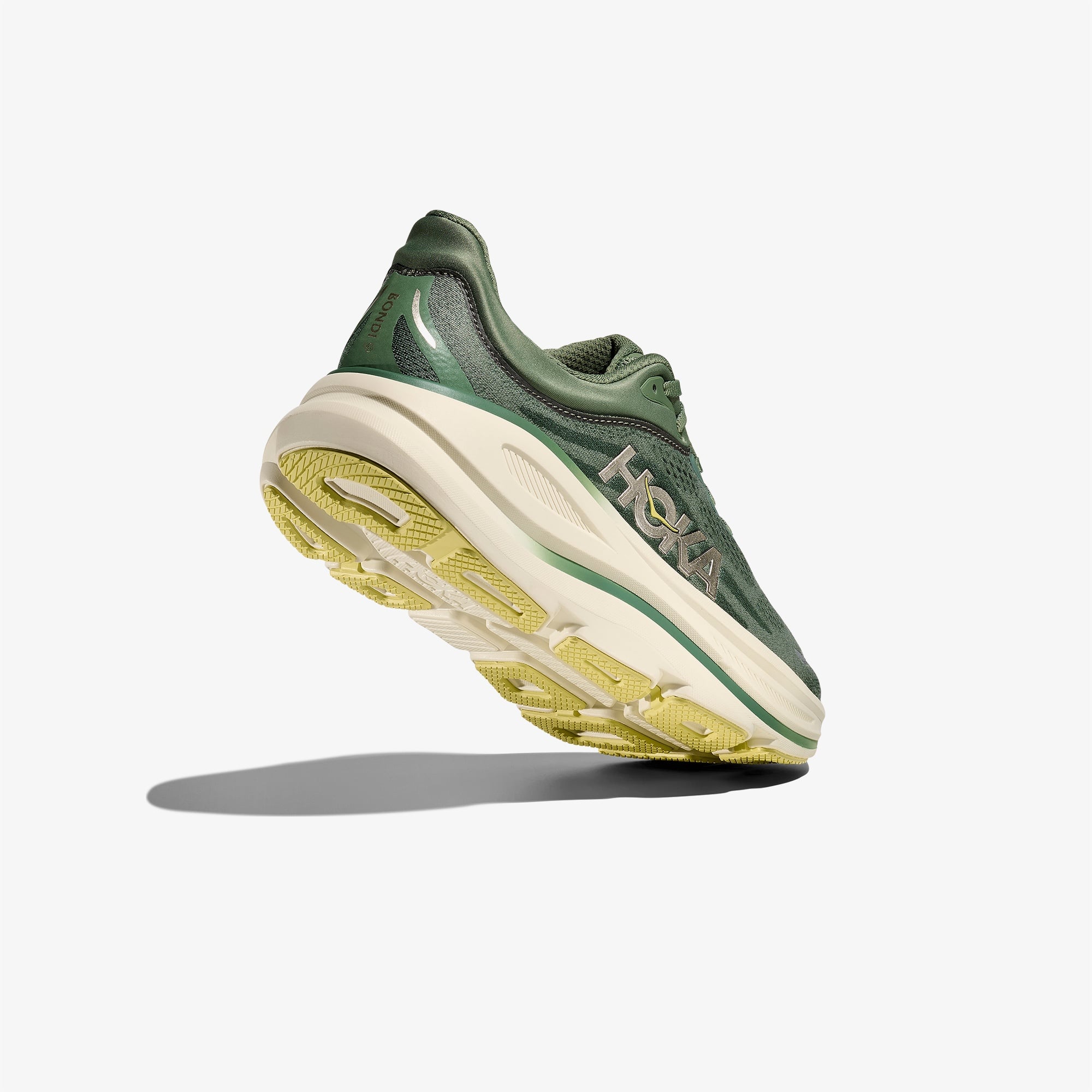 Hoka One Bondi 9 Erkek Yeşil Koşu Ayakkabısı