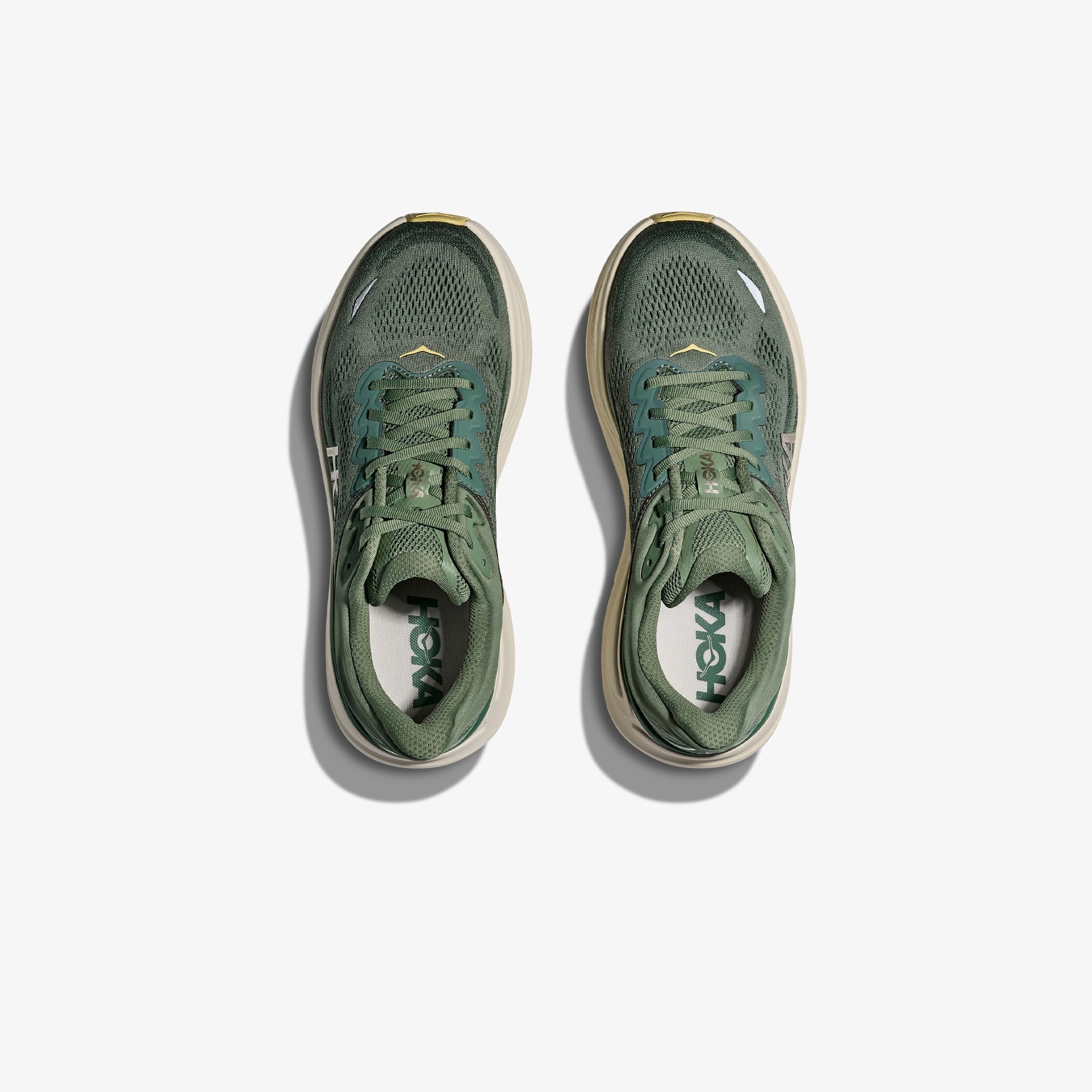 Hoka One Bondi 9 Erkek Yeşil Koşu Ayakkabısı