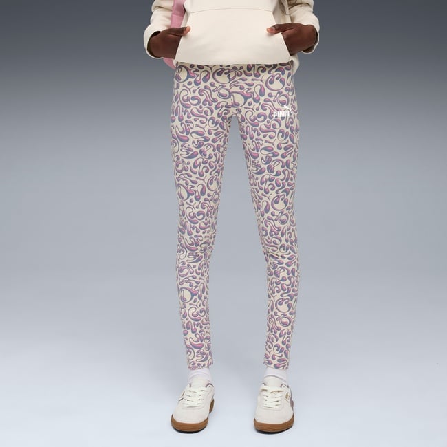  Puma Tweenerverse Çocuk Krem Eşofman Altı