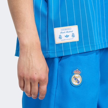  adidas Real Madrid Terrace Icons Erkek Mavi Forma