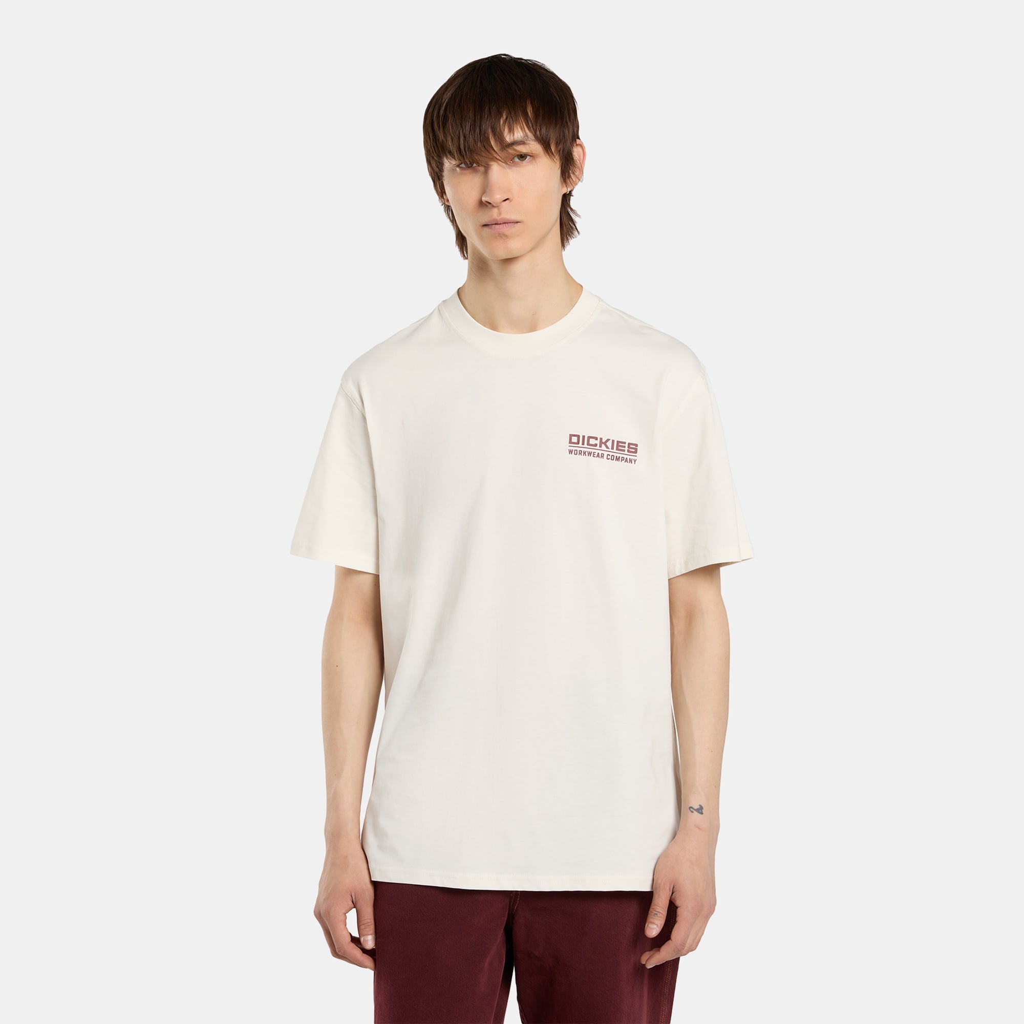  Dickies Bolivar Erkek Beyaz T-Shirt