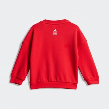  adidas Marvel Spiderman Çocuk Kırmızı Eşofman Takımı