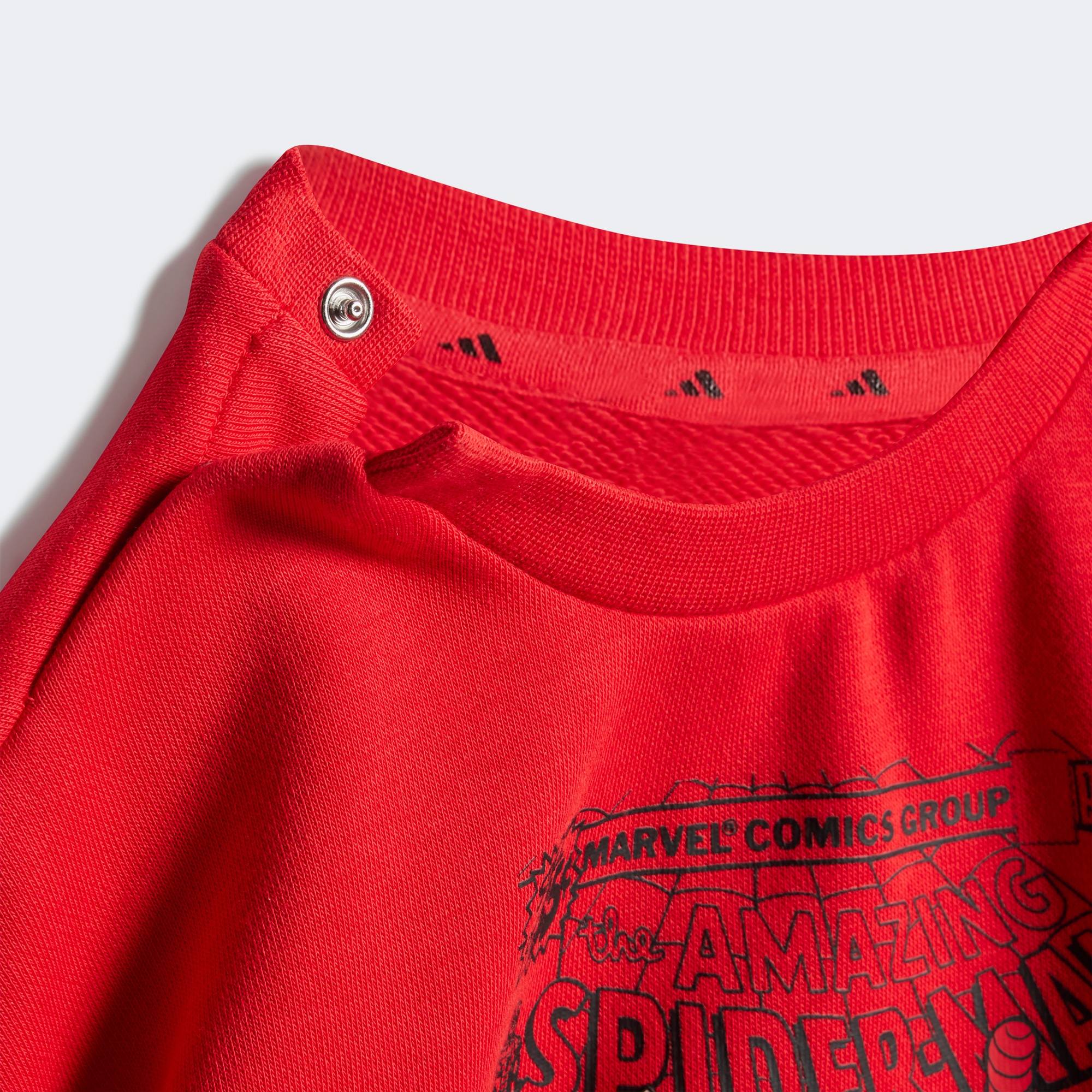 adidas Marvel Spiderman Çocuk Kırmızı Eşofman Takımı