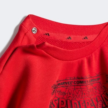  adidas Marvel Spiderman Çocuk Kırmızı Eşofman Takımı