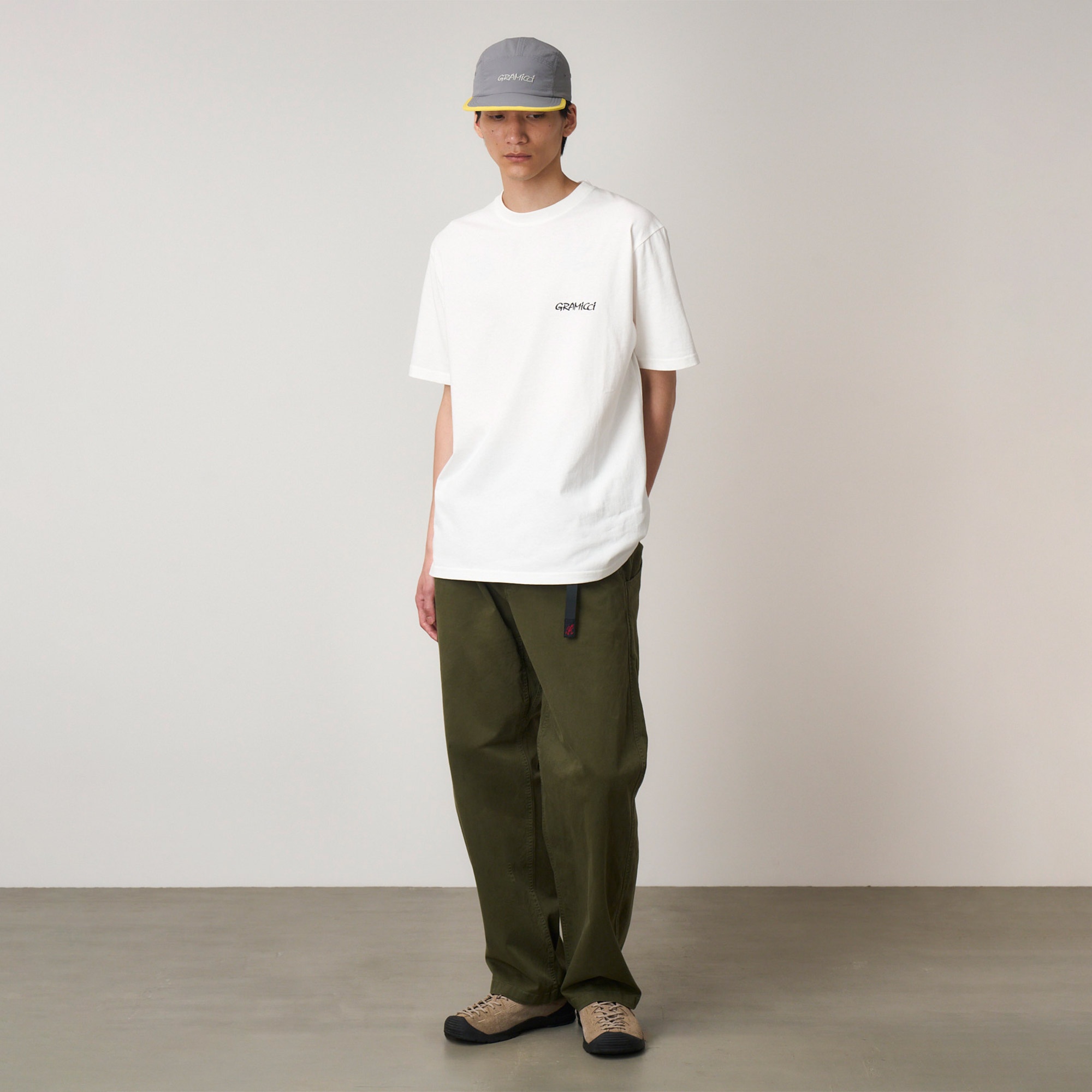 Gramicci Ice Axe Erkek Beyaz T-Shirt