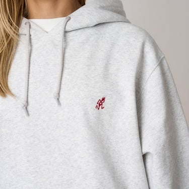  Gramicci One Point Hooded Erkek Gri Sweatshirt