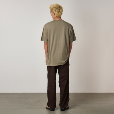  Gramicci One Point Logo Erkek Haki T-Shirt