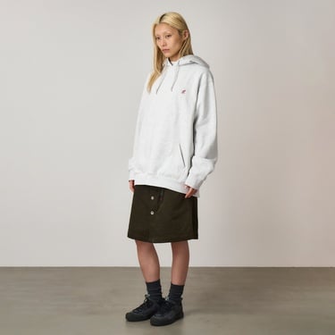  Gramicci One Point Hooded Erkek Gri Sweatshirt