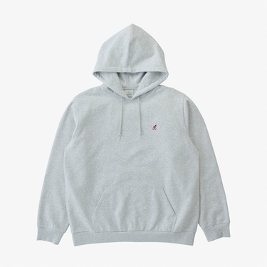  Gramicci One Point Hooded Erkek Gri Sweatshirt