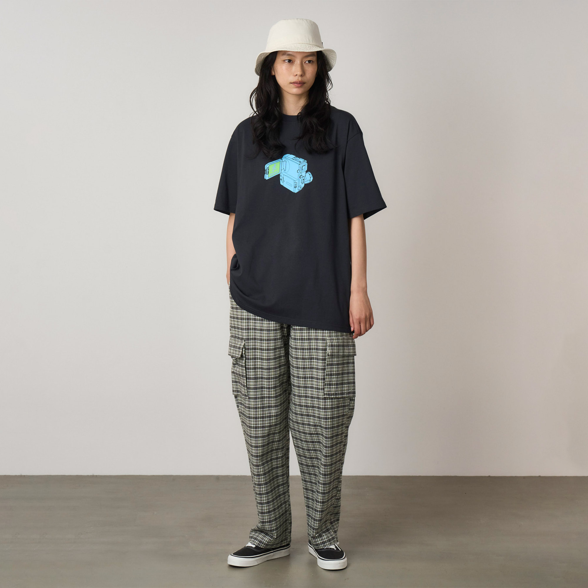  Gramicci Camcorder Erkek Siyah T-Shirt