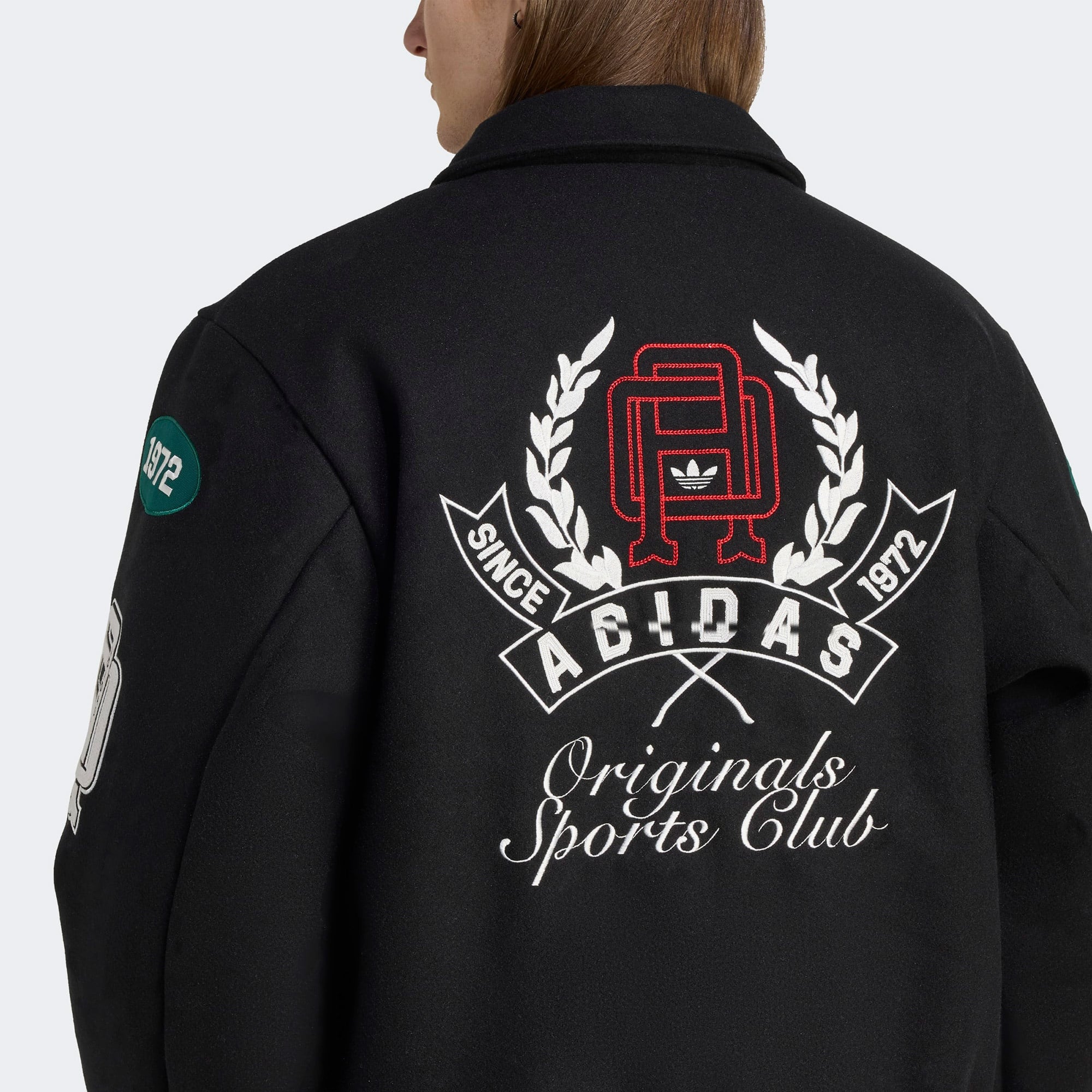 adidas VRCT Erkek Siyah Yün Ceket