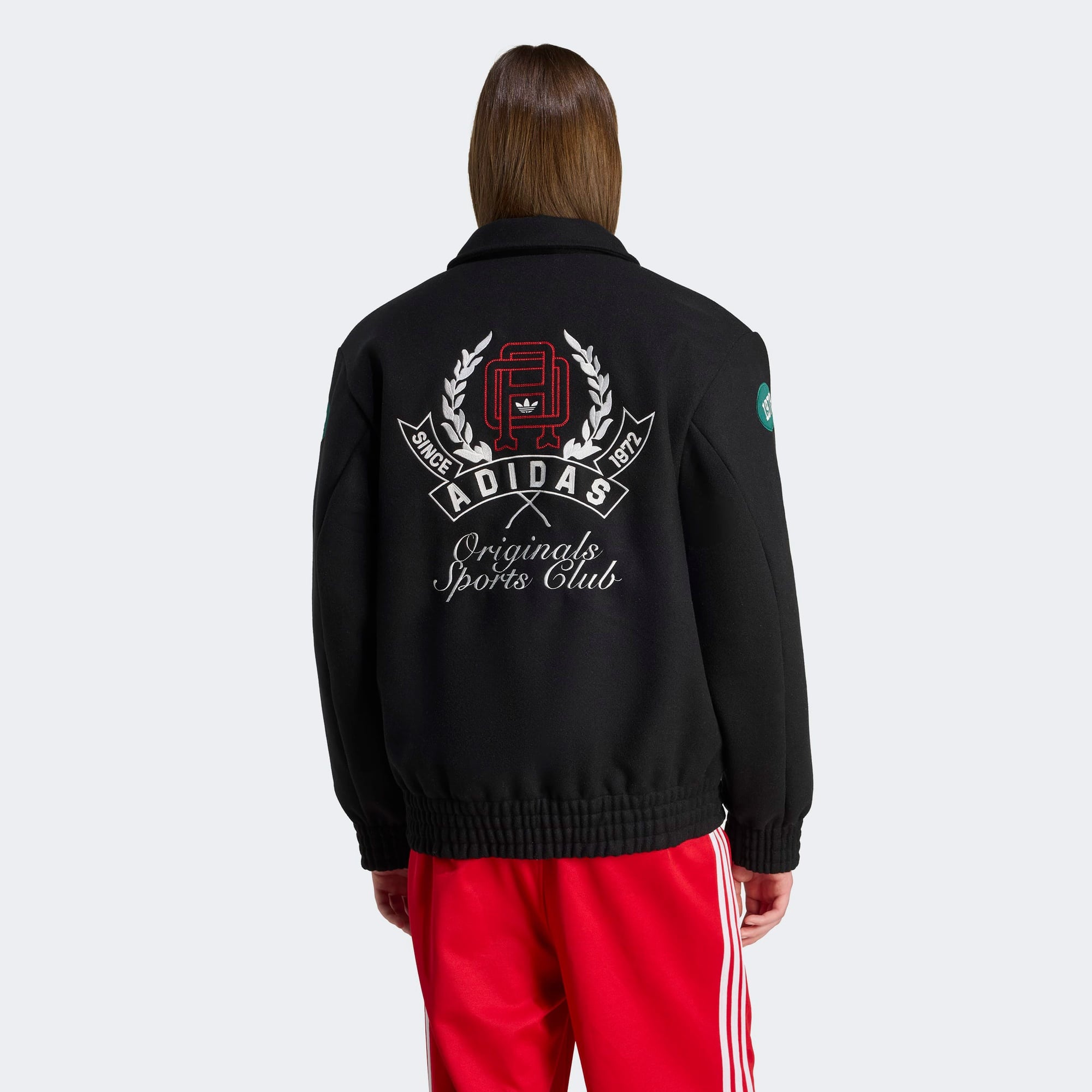 adidas VRCT Erkek Siyah Yün Ceket