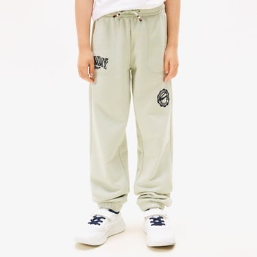  Tommy Hilfiger Varsity Graphic Çocuk Yeşil Eşofman Altı