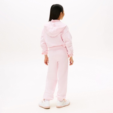  Tommy Hilfiger Puff Print Çocuk Pembe Eşofman Altı