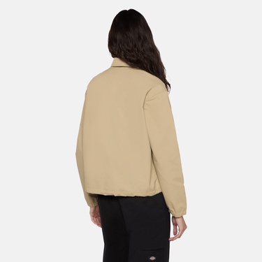  Dickies Oakport Cropped Coach Kadın Haki Ceket