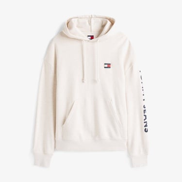  Tommy Hilfiger Jeans Classic Erkek Bej Sweatshirt