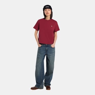  Dickies Oakport Kadın Kırmızı T-Shirt