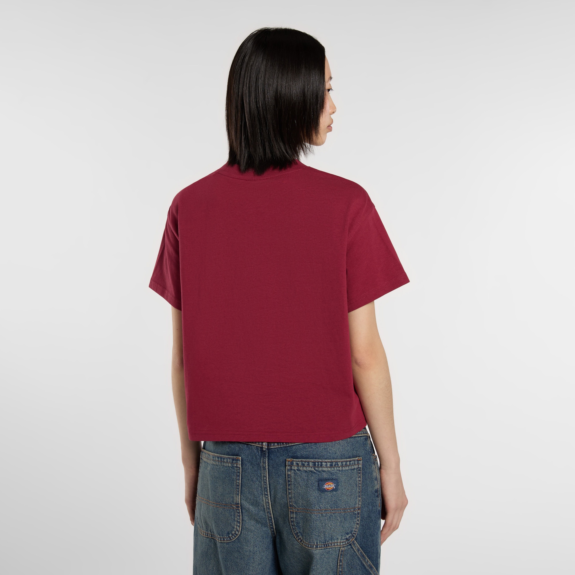 Dickies Oakport Kadın Kırmızı T-Shirt