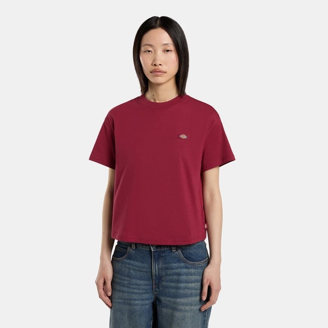  Dickies Oakport Kadın Kırmızı T-Shirt