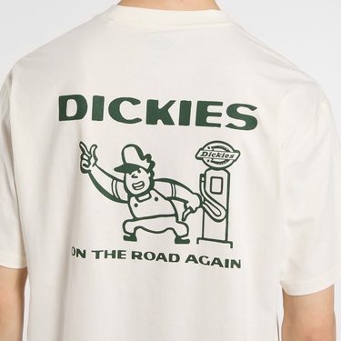  Dickies Burns Erkek Beyaz T-Shirt