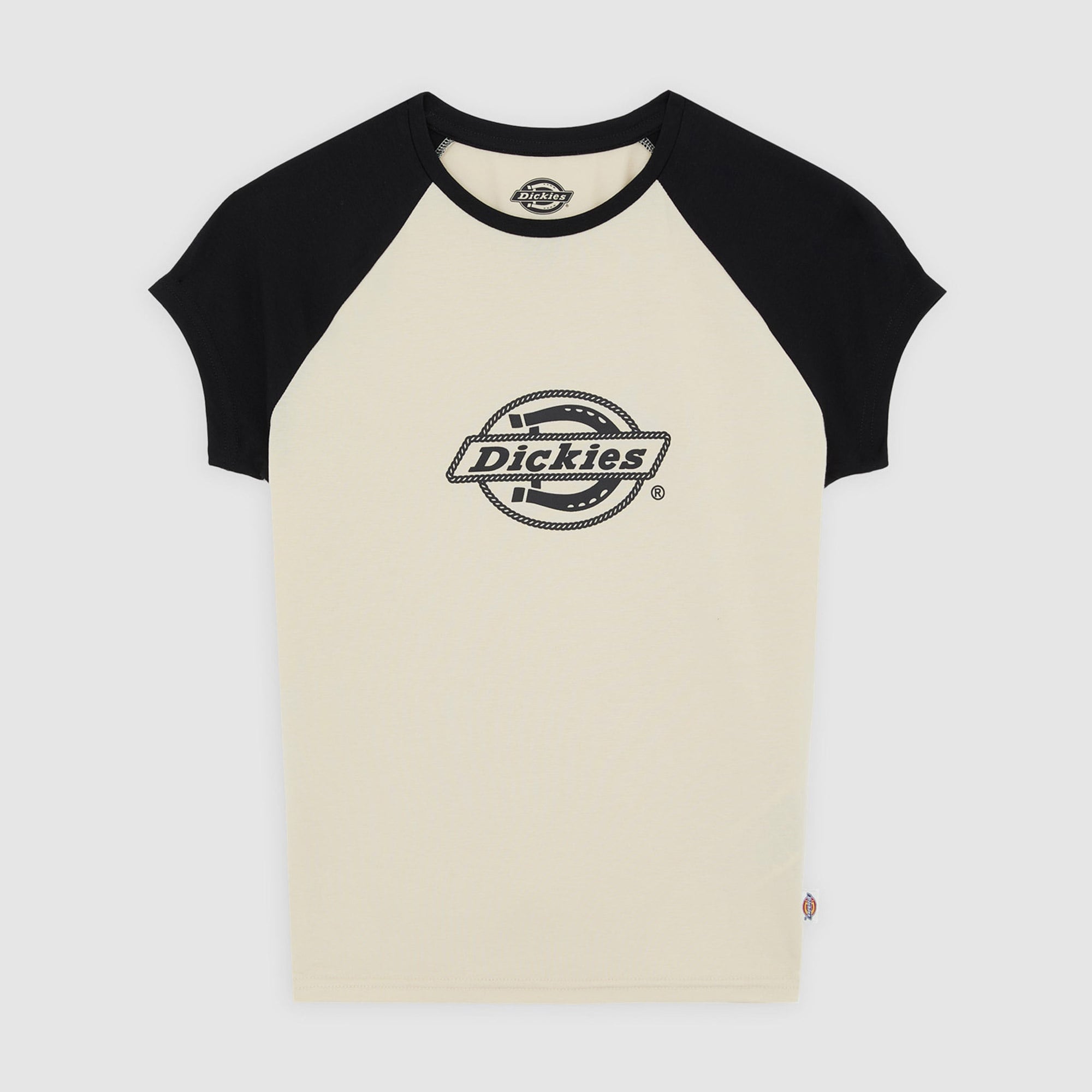 Dickies Forth Show Raglan Kadın Beyaz T-Shirt