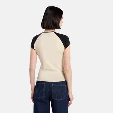  Dickies Forth Shaw Raglan Kadın Siyah T-Shirt