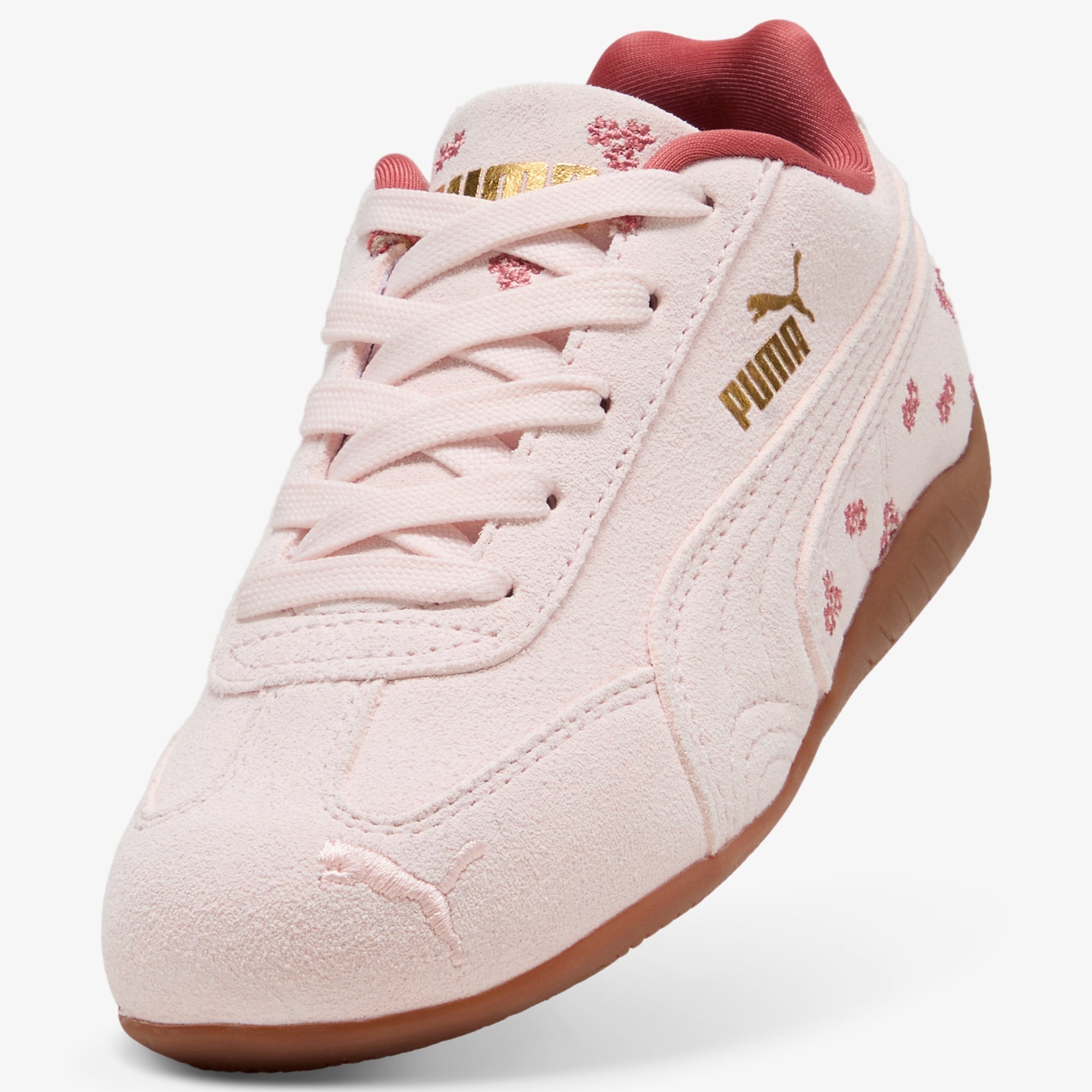 Puma Speedcat Floral Çocuk Pembe Spor Ayakkabı