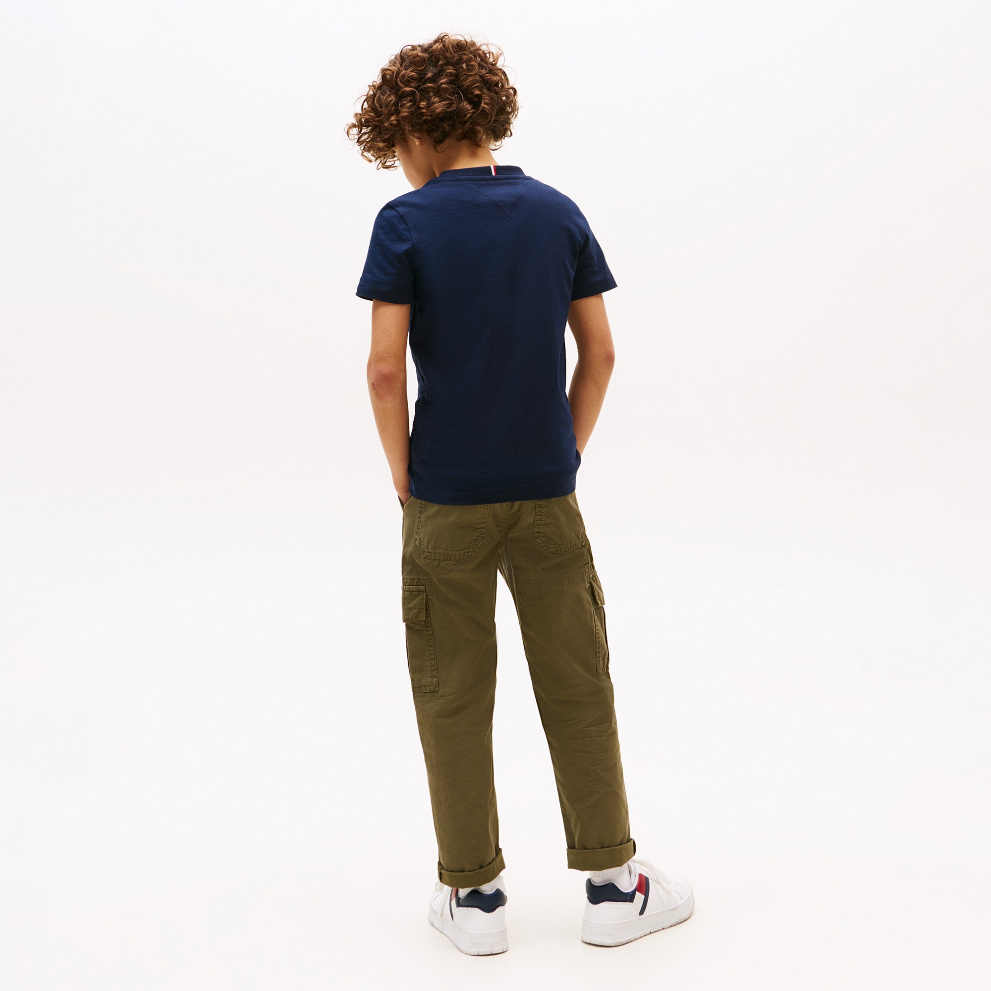 Tommy Hilfiger Effortless Çocuk Lacivert T-Shirt
