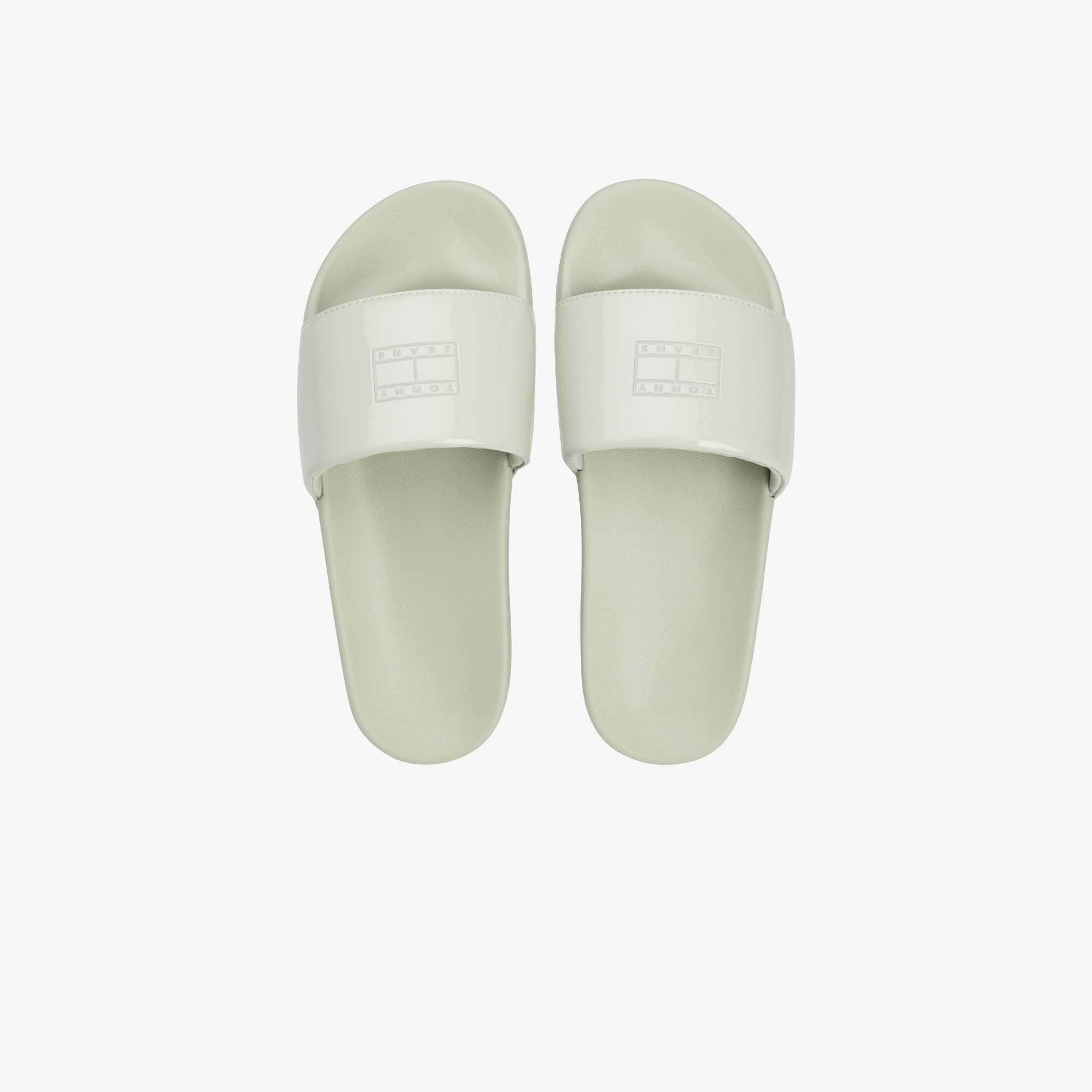 Tommy Jeans Flag Kadın Yeşil Terlik