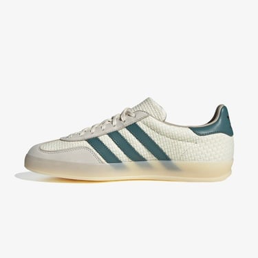  adidas Gazelle Indoor Erkek Beyaz/Yeşil Spor Ayakkabı