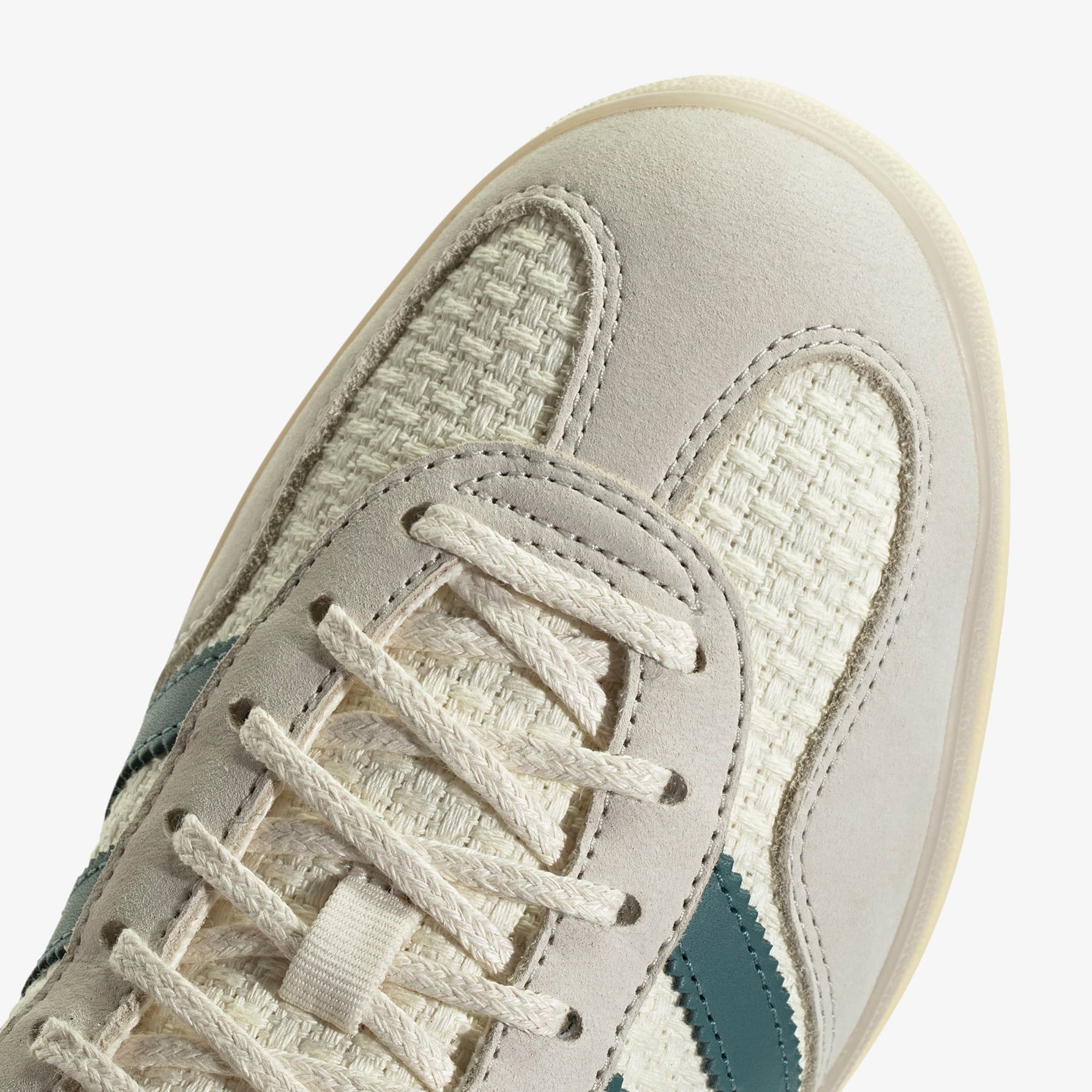 adidas Gazelle Indoor Erkek Beyaz/Yeşil Spor Ayakkabı