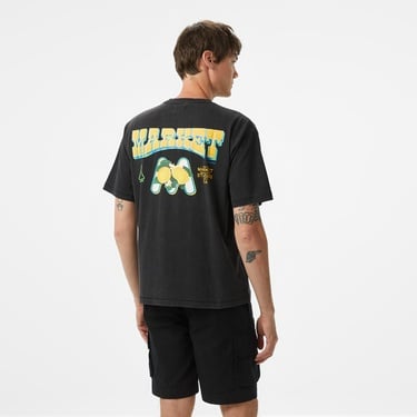  The Market 'Farmers' Unisex Siyah T-Shirt