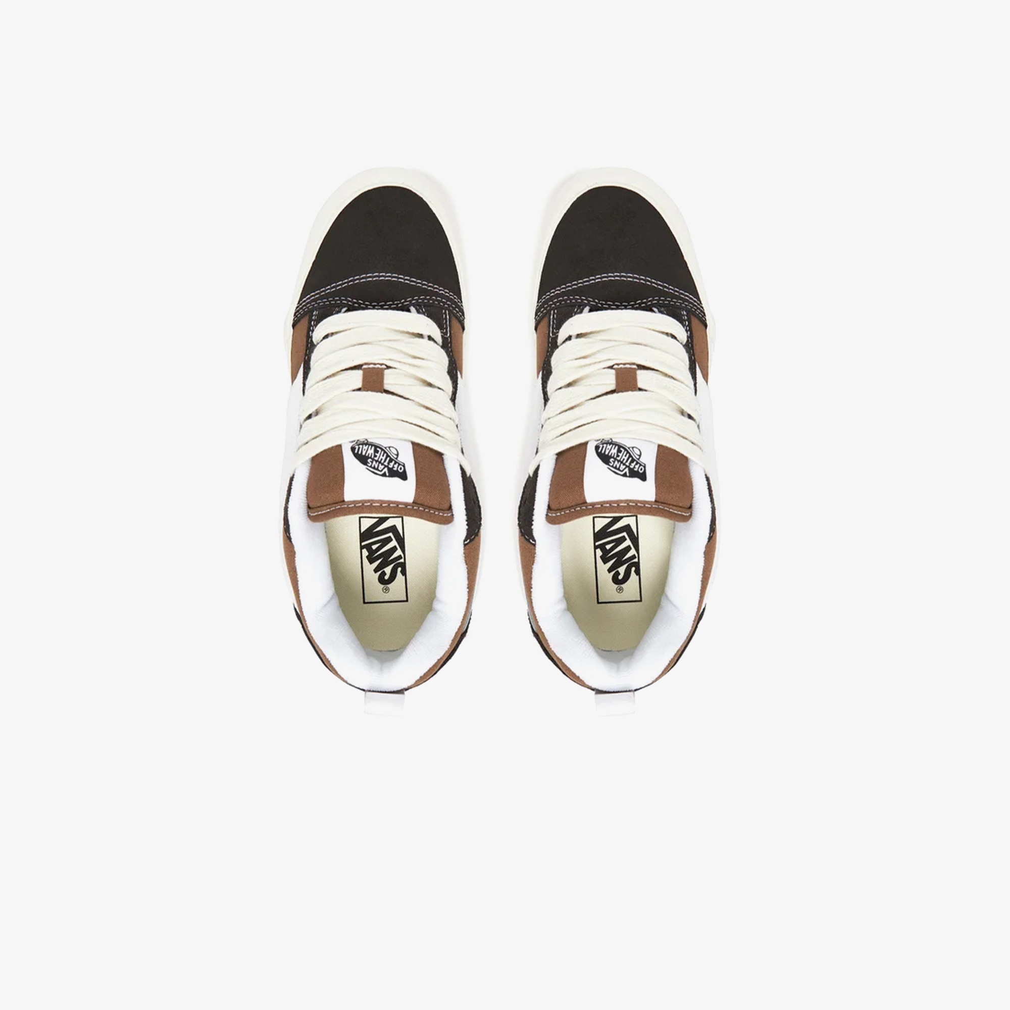 Vans Knu Skool Renk Bloklu Erkek Kahverengi Sneaker