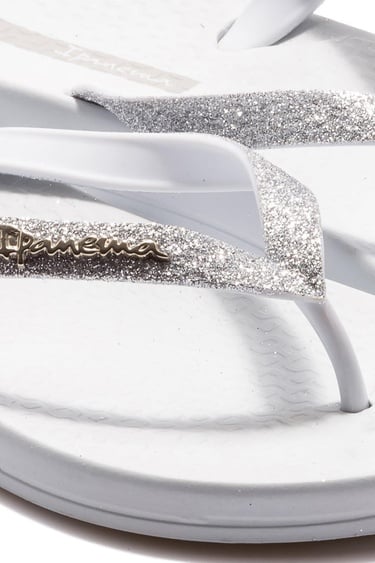  Anat Lolita Kadın Parmak Arası Terlik Beyaz 35/42