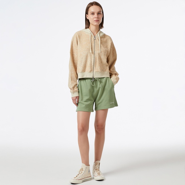  UNITED4 Kadın Haki Şort