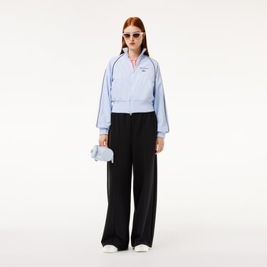  Lacoste Relaxed Fit Diamond Taffeta Track Jacket