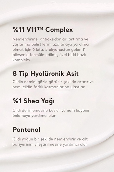  Village 11 Factory Hydro Boost Eye Cream 25ml - Nemlendirici Yaşlanma Karşıtı Vegan Hyalüronik Asit Göz Kremi